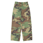 Camo Womens Trousers Green Regular Straight W25 L26