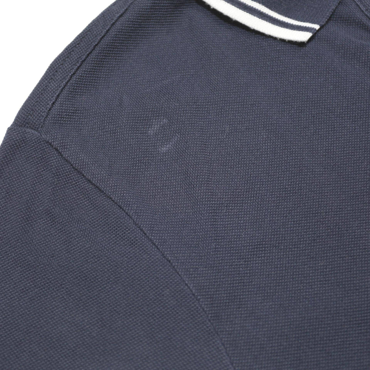 KAPPA Womens Navy Blue Short Sleeve Plain M Polo Shirt Cotton Casual