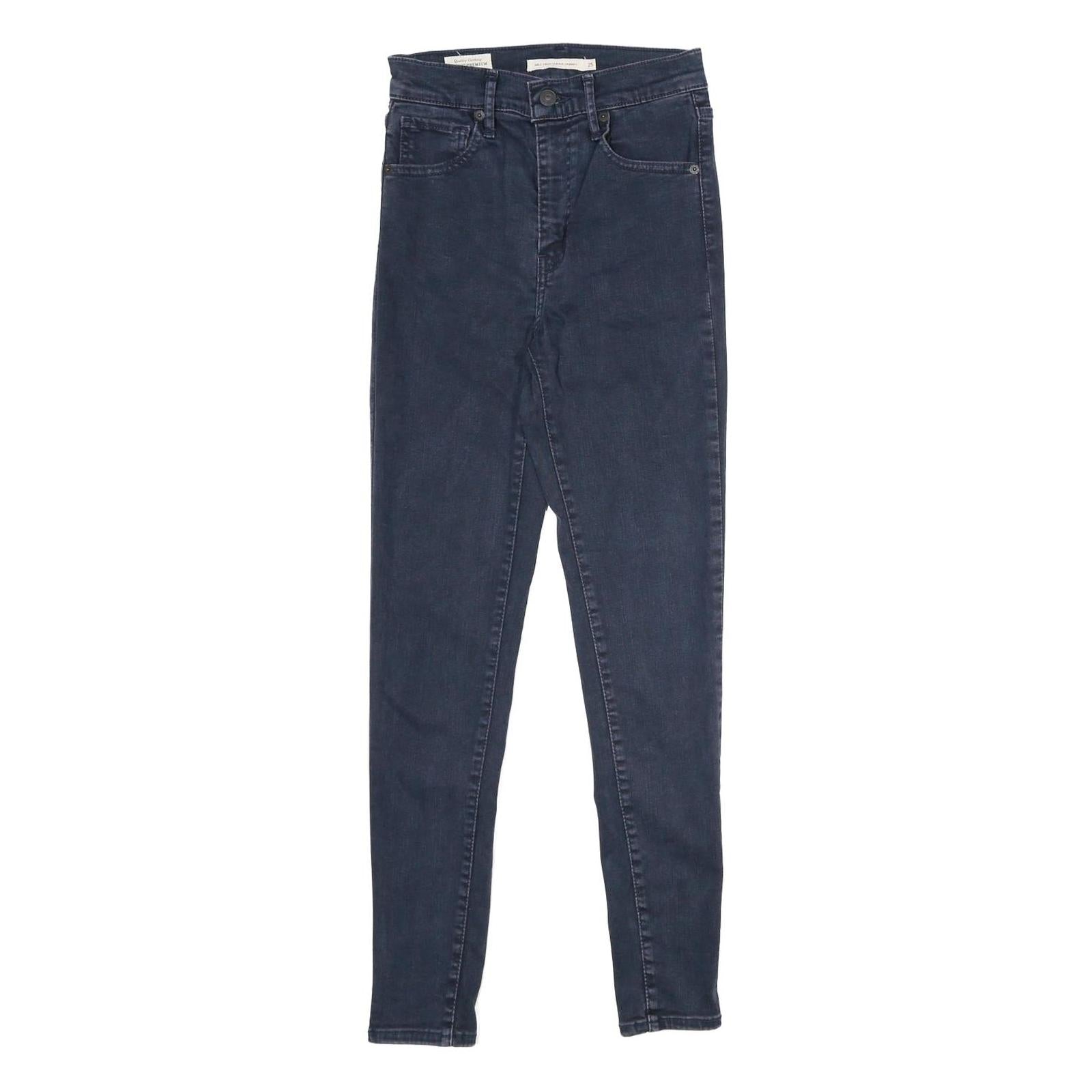 LEVI'S Mile High Super Skinny Womens Jeans Blue Slim Skinny Denim W25 L28