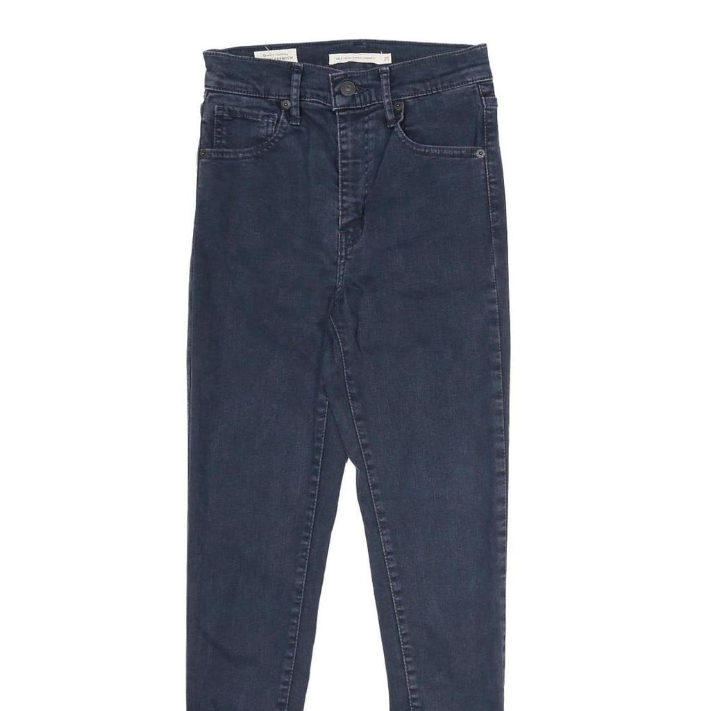 LEVI'S Mile High Super Skinny Womens Jeans Blue Slim Skinny Denim W25 L28