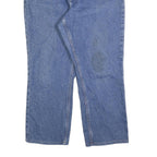 LL BEAN Womens Regular Denim Jeans Blue W32 L28 Classic Zip Cotton Blend