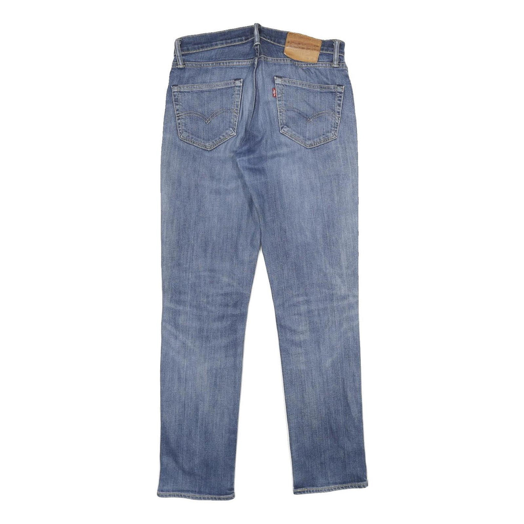 LEVI'S 511 Mens Slim Blue Denim Medium W30 L32 Slim Fit Zip Closure Jeans