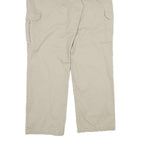 DICKIES Mens Cotton Beige Regular Straight Cargo Trousers W34 L32 Workwear
