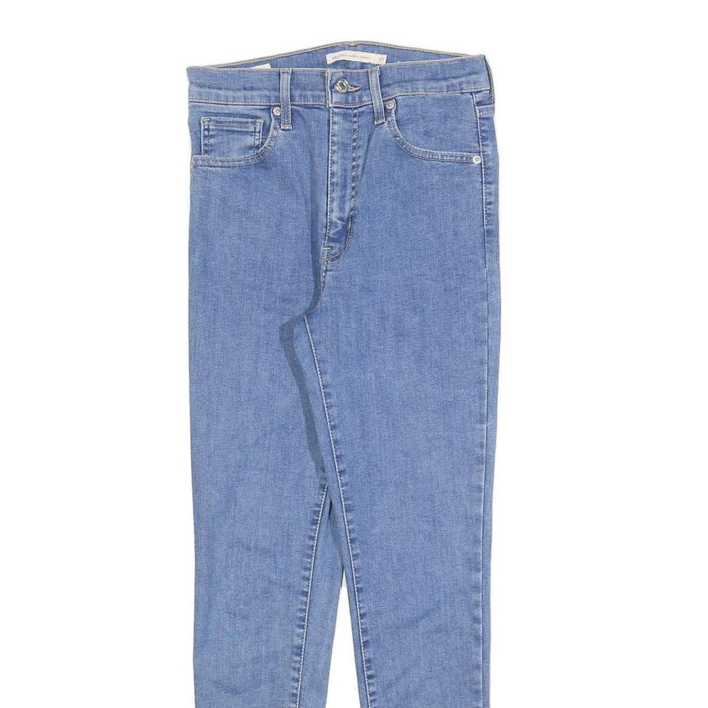 LEVI'S Big E Womens Jeans Blue Slim Skinny Denim W27 L28 Vintage Fit Zip Fly