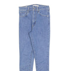 LEVI'S Big E Womens Jeans Blue Slim Skinny Denim W27 L28 Vintage Fit Zip Fly