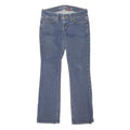 GUESS JEANS Womens Blue Regular Bootcut Denim Medium W34 L33 Classic Cotton