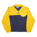 THE KENSINGTON COLLECTION Mens Yellow & Blue Colourblock Polyester Patterned