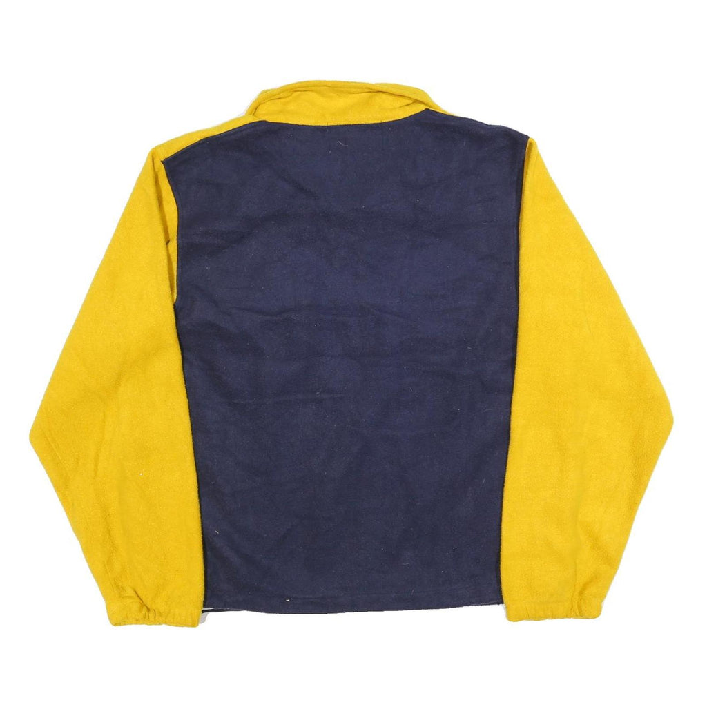 THE KENSINGTON COLLECTION Mens Yellow & Blue Colourblock Polyester Patterned