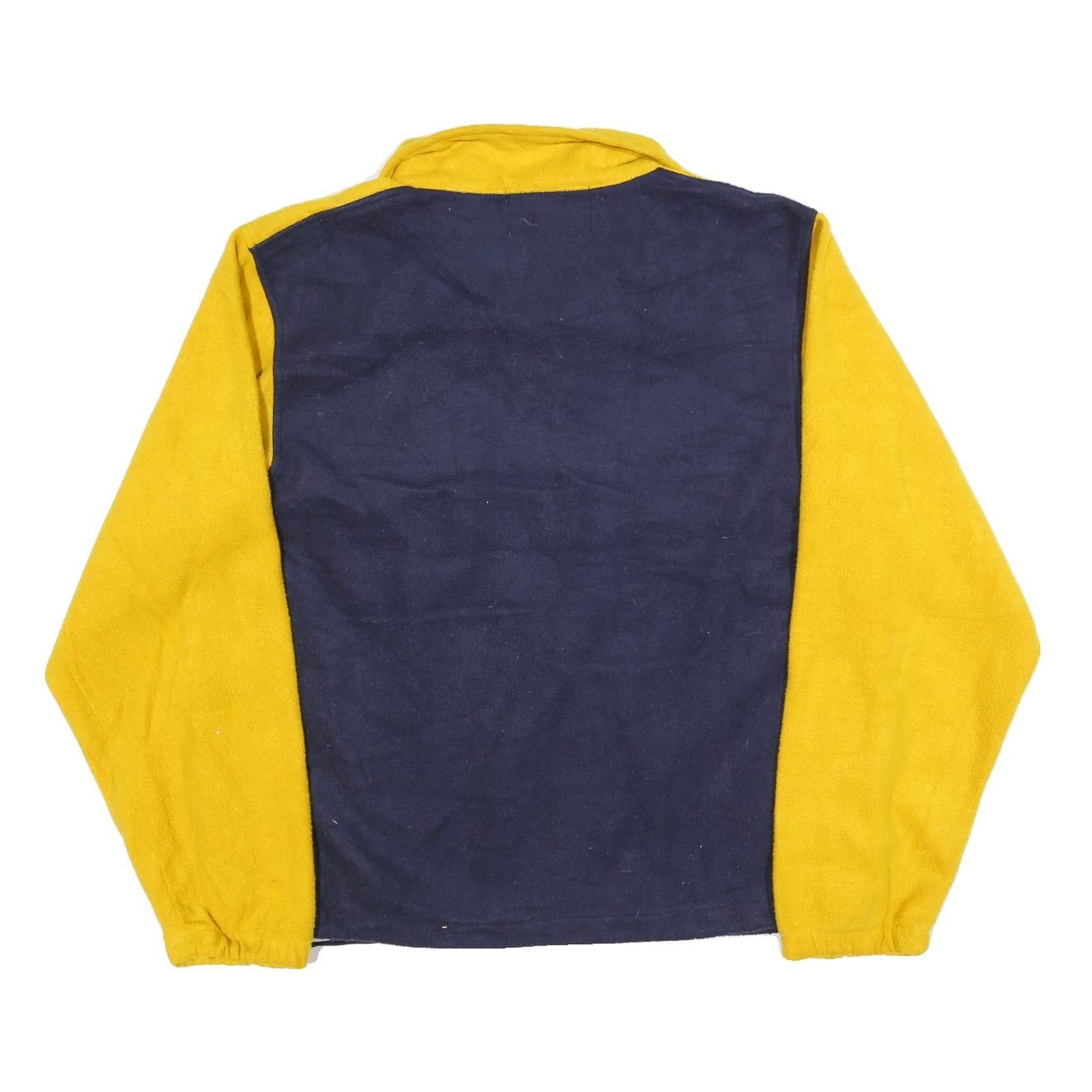 THE KENSINGTON COLLECTION Mens Yellow & Blue Colourblock Polyester Patterned