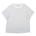 ADIDAS Womens T-Shirt Grey UK 16