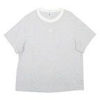 ADIDAS Womens T-Shirt Grey UK 16