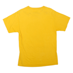 PORT COMPANY Womens Yellow Oakland Tech Bulldogs Graphic T-Shirt M Short Sleeve