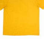 CARHARTT Mens Yellow & Beige Pocket T-Shirt 2XL Short Sleeve Crew Neck Casual