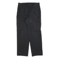 DICKIES Mens Cotton Blend Black Workwear Regular Cargo Trousers W34 L32