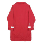 HELLY HANSEN Boys Red Blue Outdoor Jacket 10Y Polyester Zip Reflective Strips