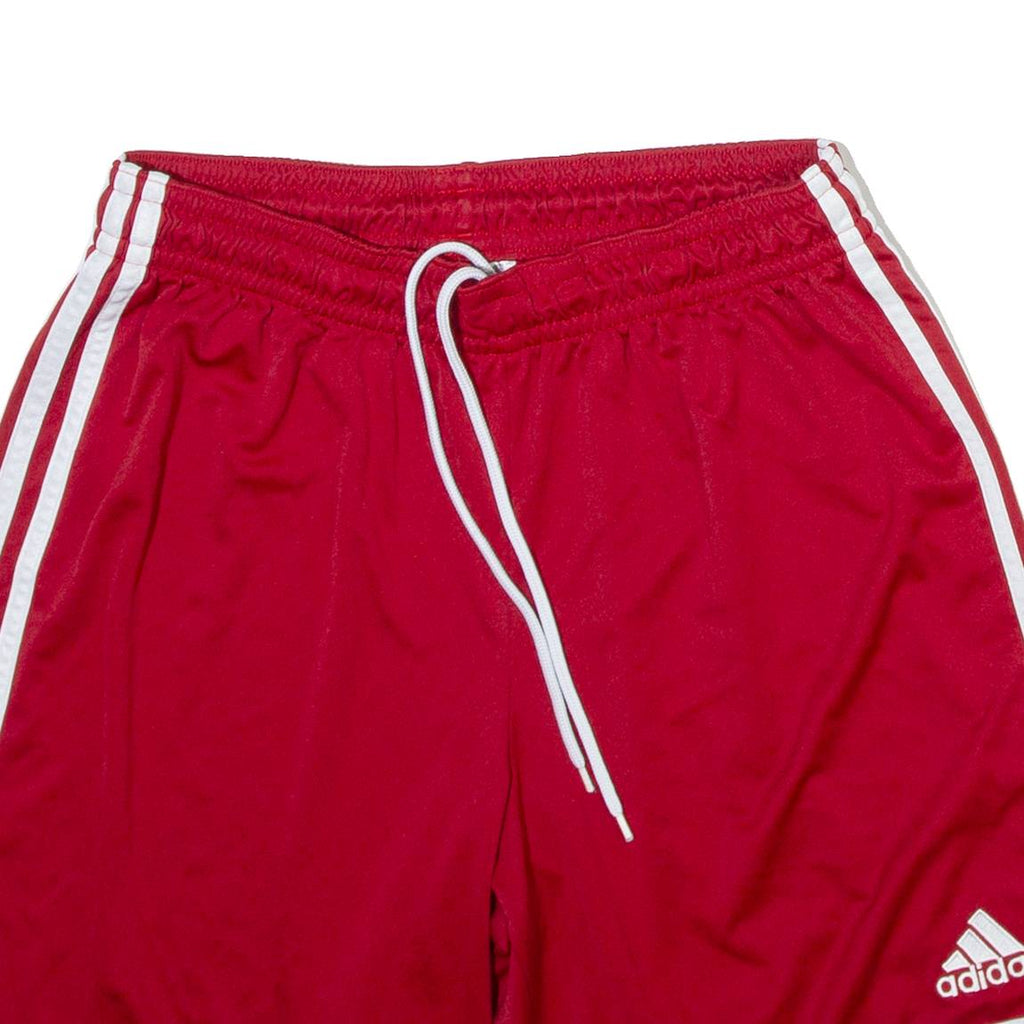ADIDAS Mens Casual Shorts Red XS W26