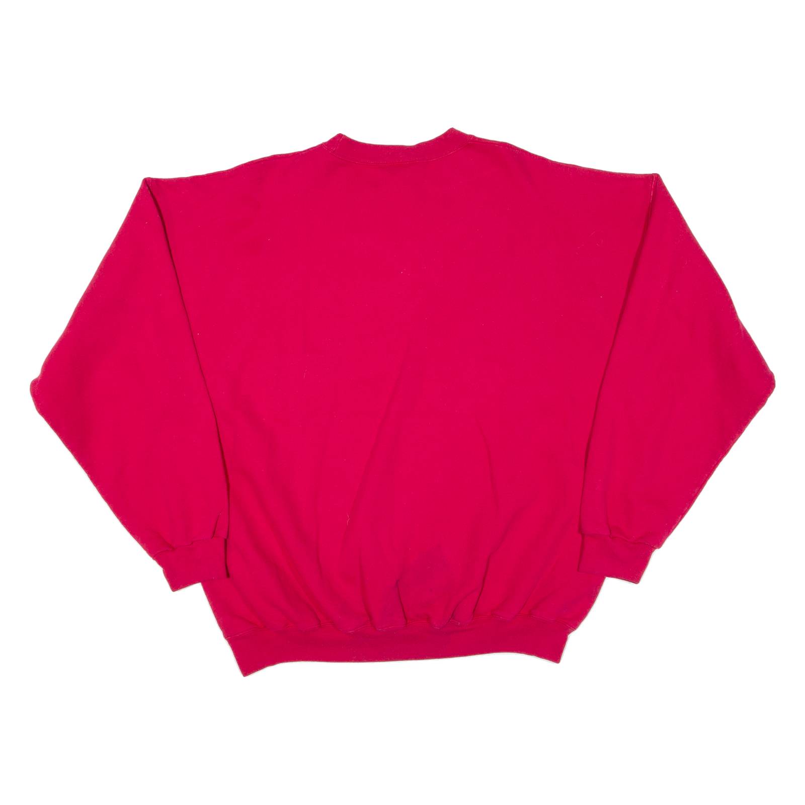 HANES Mens Sweatshirt Red XL