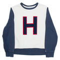 TOMMY HILFIGER Mens Sweatshirt White S