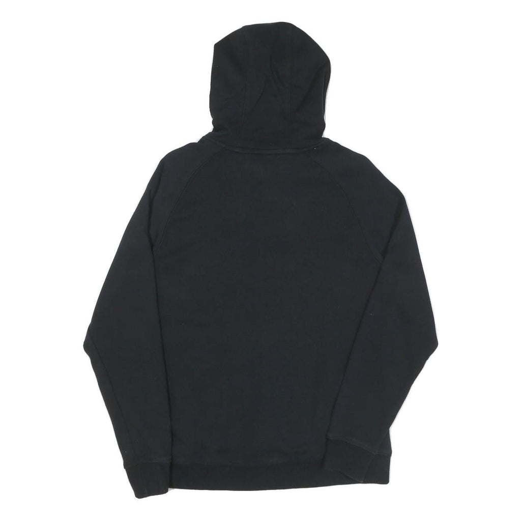 PUMA Womens Black Cotton Hoodie UK 14 Sweatshirt Logo Pullover Casual