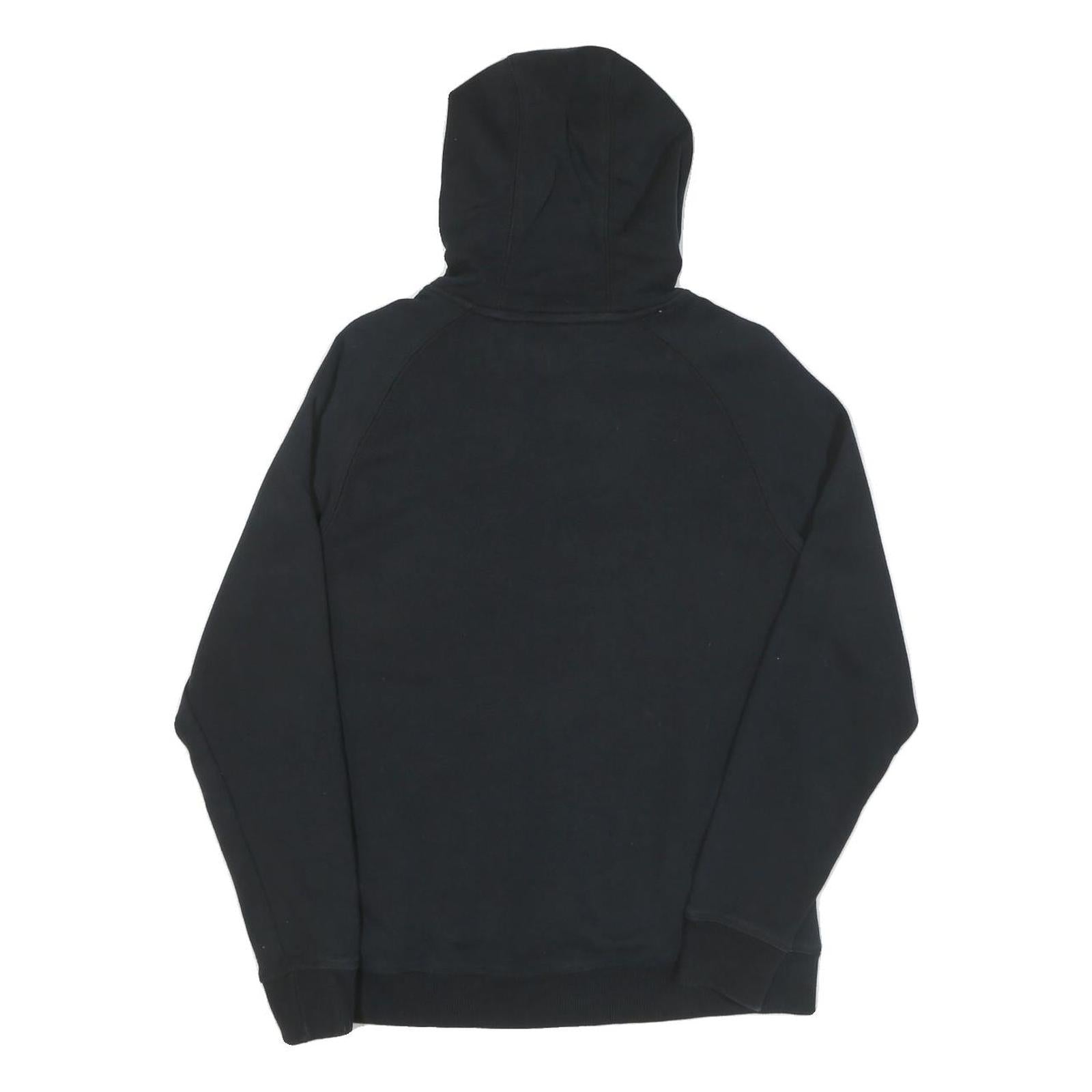 PUMA Womens Black Cotton Hoodie UK 14 Sweatshirt Logo Pullover Casual