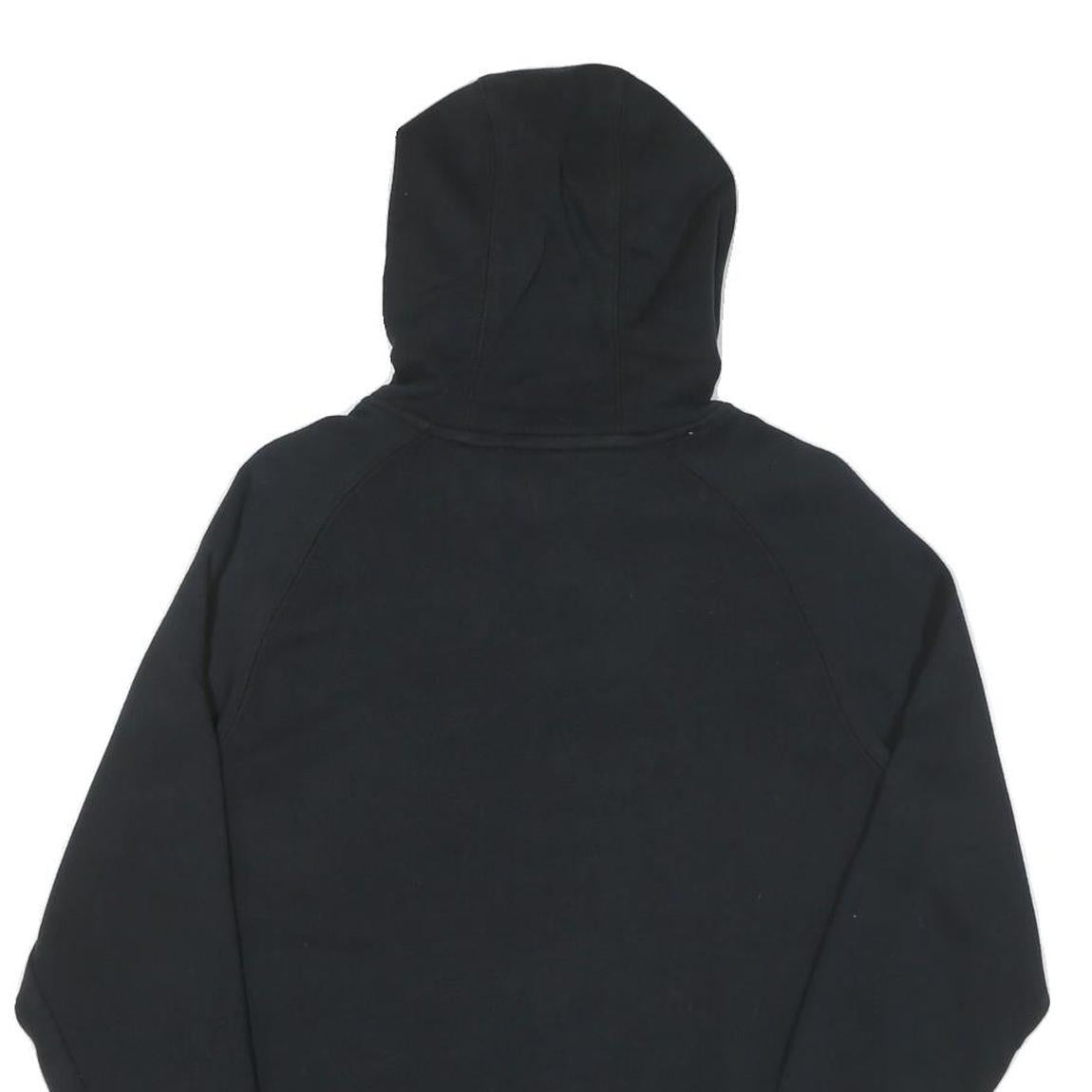 PUMA Womens Black Cotton Hoodie UK 14 Sweatshirt Logo Pullover Casual