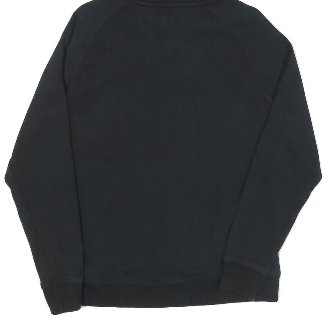 PUMA Womens Black Cotton Hoodie UK 14 Sweatshirt Logo Pullover Casual