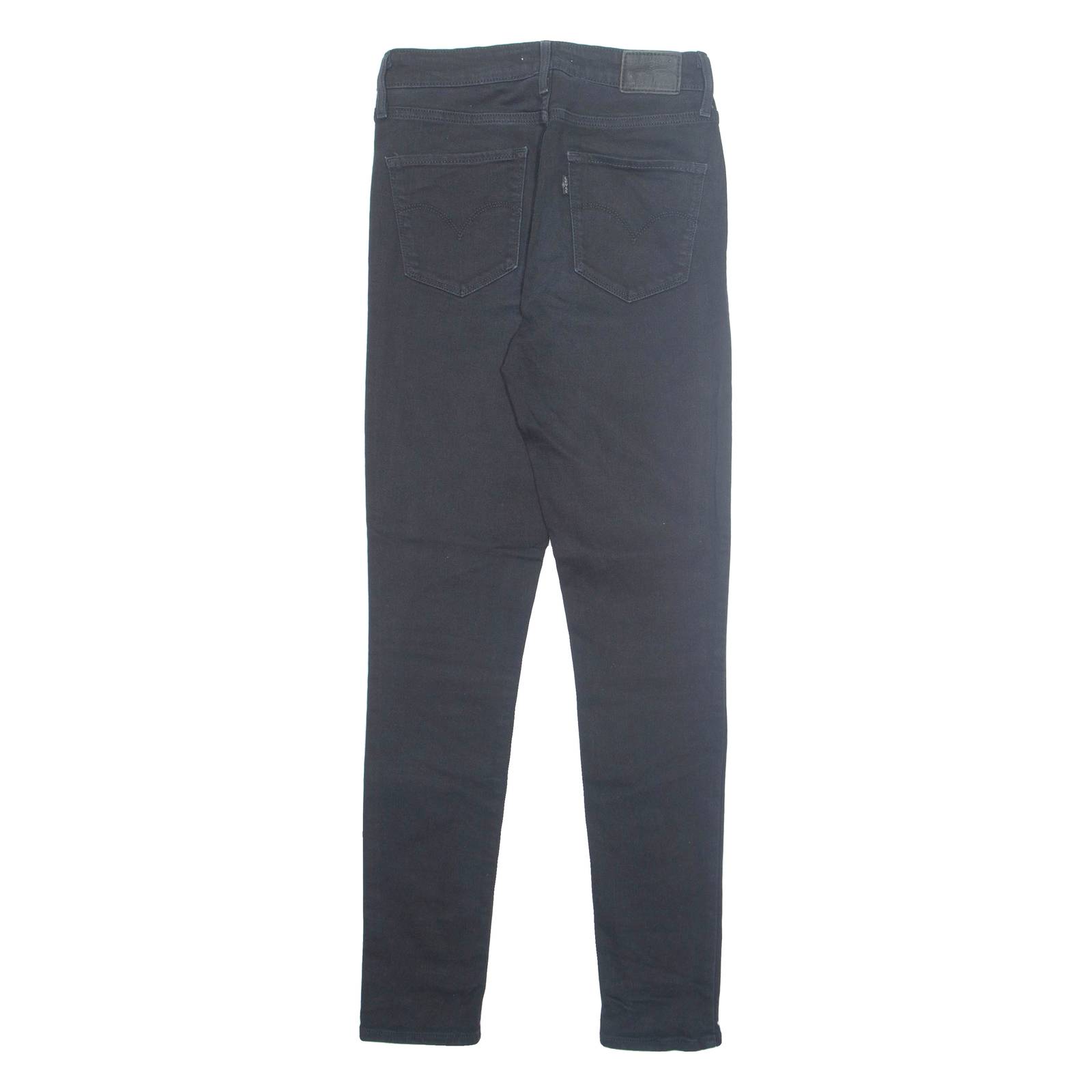 LEVI'S 721 Womens Jeans Black Regular Skinny W27 L30