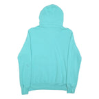 NIKE Womens Turquoise Hoodie XL Cotton Blend Pullover Sportswear Logo