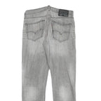 LEVI'S 511 Mens Jeans Grey Slim Denim Medium W31 L30 Slim Fit Zip Closure