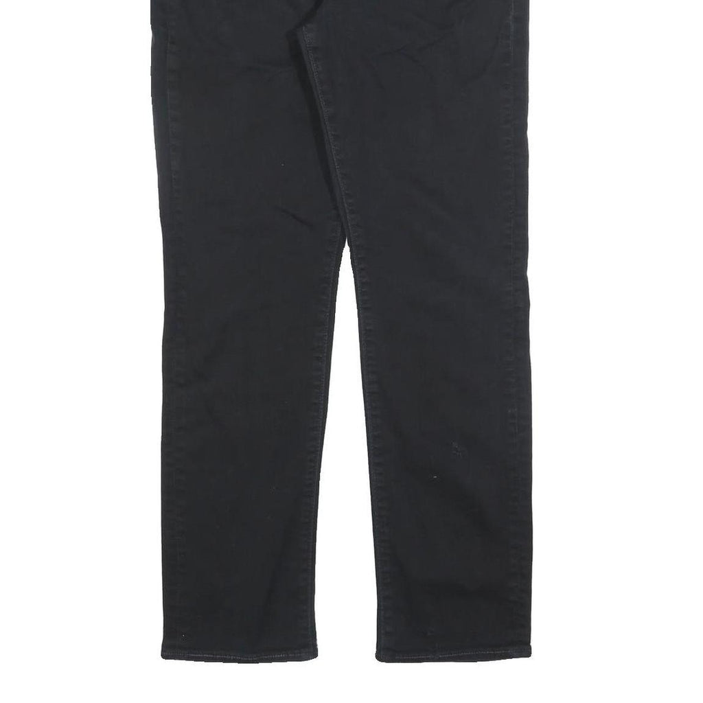 LEVI'S 511 Slim Womens Jeans Black Slim Skinny Denim W34 L29 Zip Cotton Blend