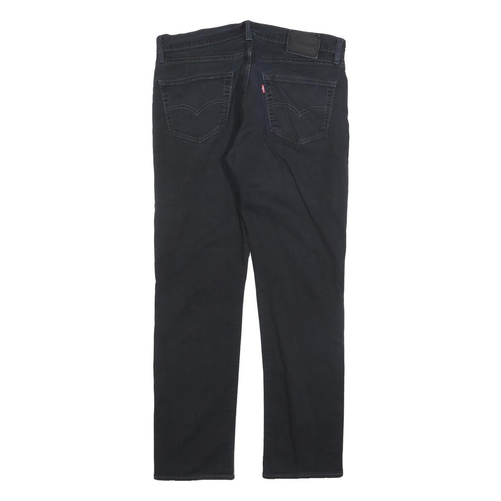 LEVI'S 511 Slim Womens Jeans Black Slim Skinny Denim W34 L29 Zip Cotton Blend