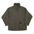 PATAGONIA Womens Green Zip Jacket M Polyester Blend Plain Durable Comfort