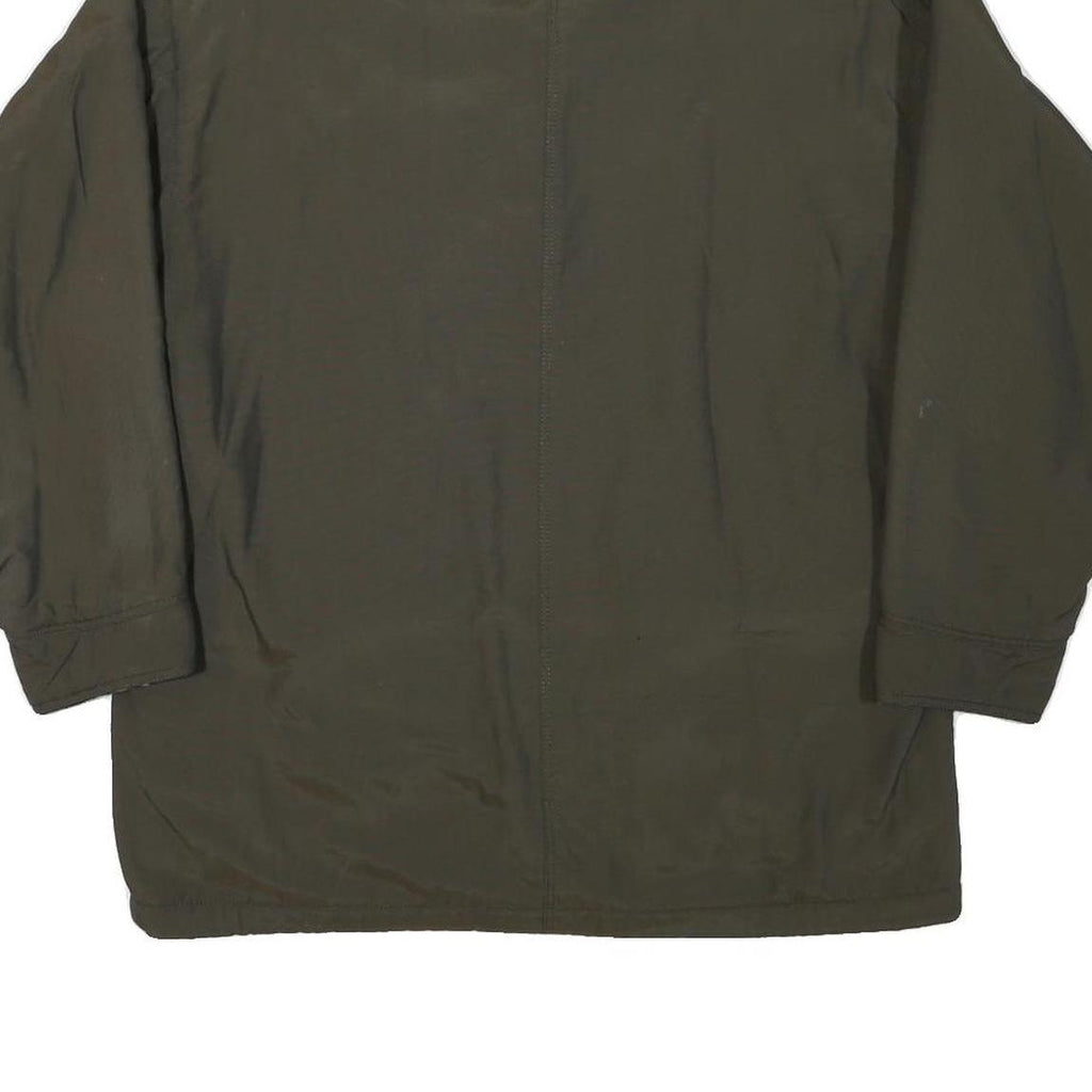 PATAGONIA Womens Green Zip Jacket M Polyester Blend Plain Durable Comfort