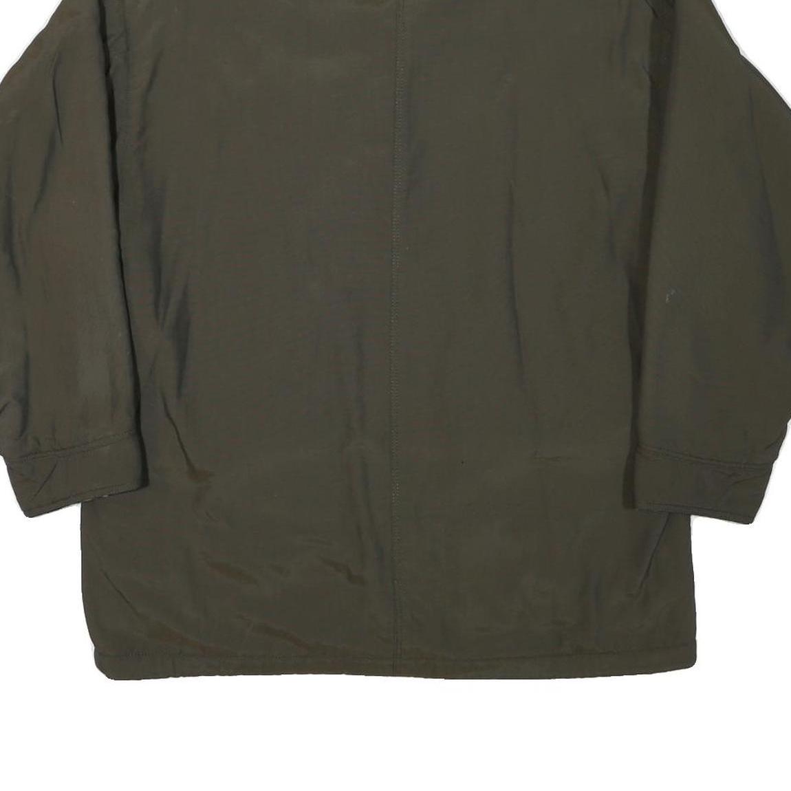 PATAGONIA Womens Green Zip Jacket M Polyester Blend Plain Durable Comfort