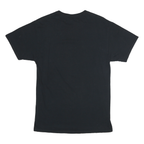 POETIC JUSTICE Mens Black Graphic T-Shirt M Short Sleeve Crew Neck Vintage