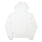 KARL KANI Womens White Hoodie XS Cotton Blend Pullover Jumper