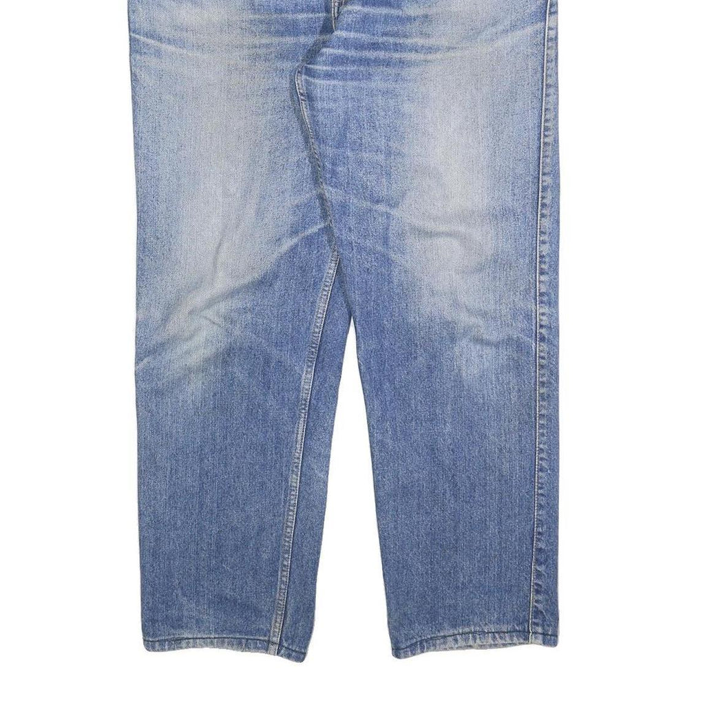 LEVI'S 540 Mens Jeans Blue Regular Regular Denim Light W38 L32 Relaxed Fit Zip