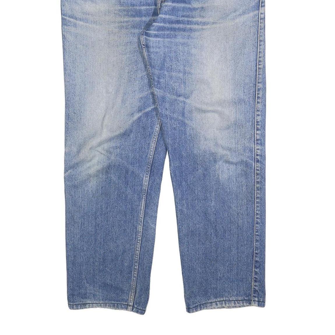 LEVI'S 540 Mens Jeans Blue Regular Regular Denim Light W38 L32 Relaxed Fit Zip