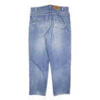 LEVI'S 540 Mens Jeans Blue Regular Regular Denim Light W38 L32 Relaxed Fit Zip