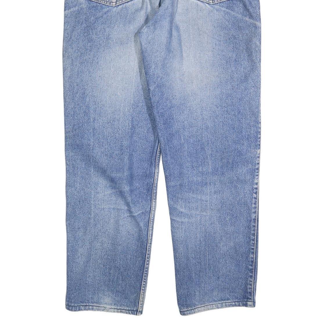 LEVI'S 540 Mens Jeans Blue Regular Regular Denim Light W38 L32 Relaxed Fit Zip