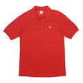 PUMA Mens Red Short Sleeve Plain Polo Shirt S Cotton Blend Sports Casual