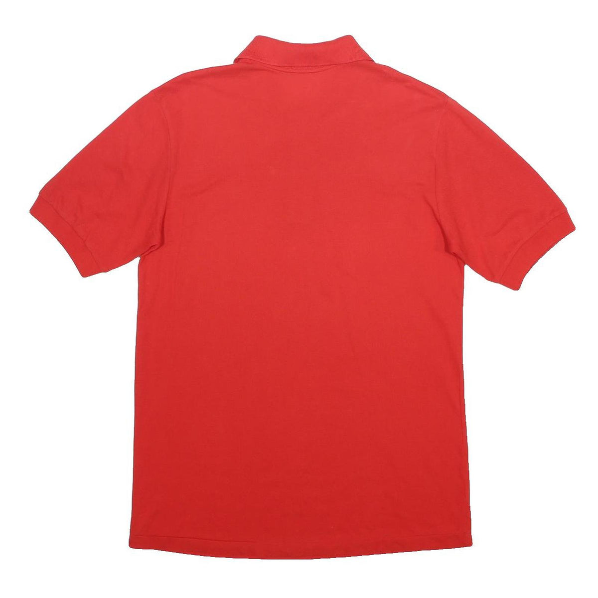 PUMA Mens Red Short Sleeve Plain Polo Shirt S Cotton Blend Sports Casual