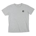 CARHARTT Mens Grey Cotton Blend T-Shirt XL Short Sleeve Crew Neck Logo Print
