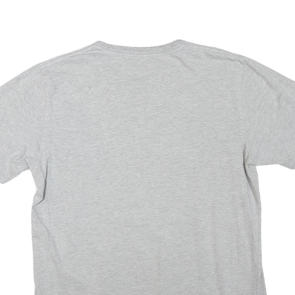 CARHARTT Mens Grey Cotton Blend T-Shirt XL Short Sleeve Crew Neck Logo Print