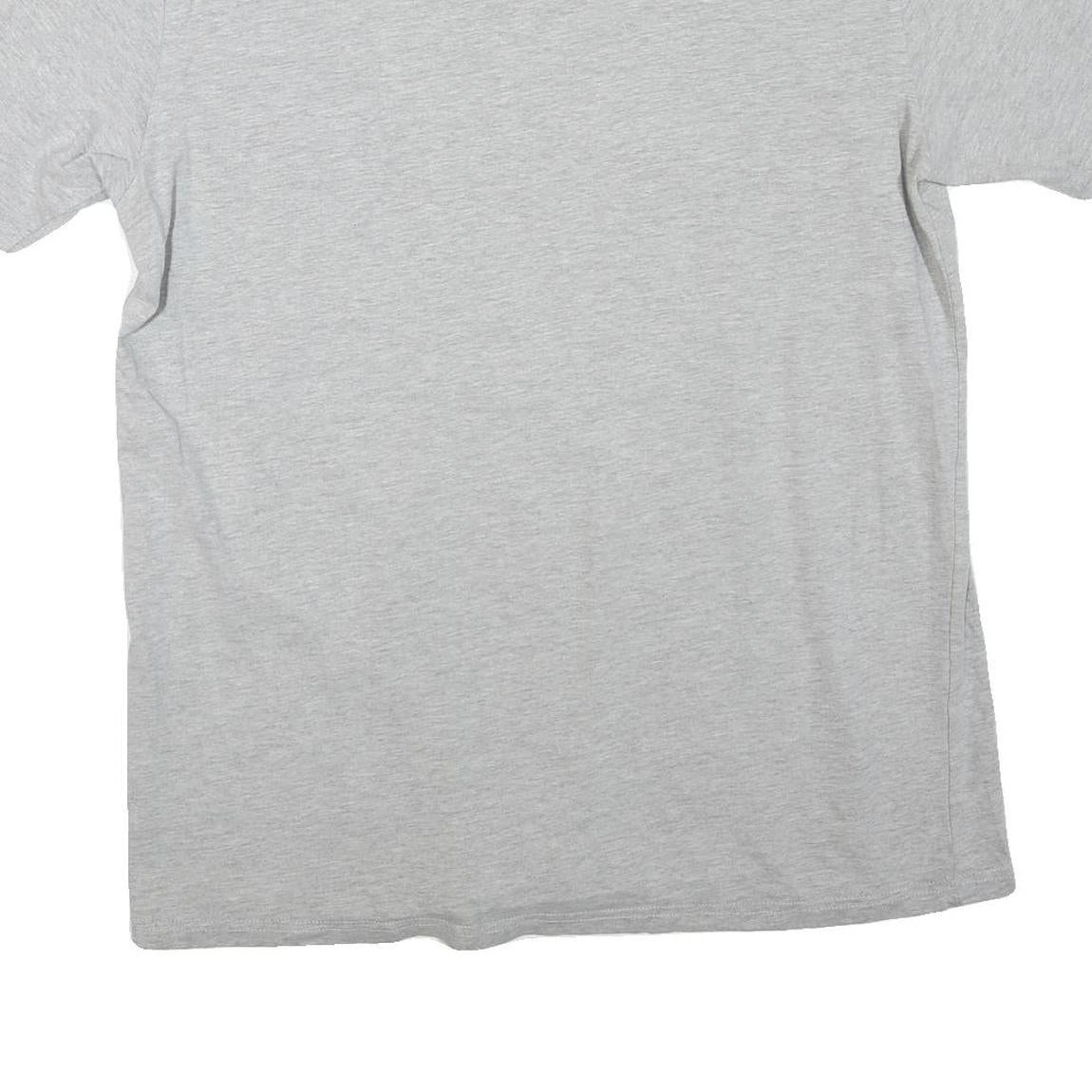 CARHARTT Mens Grey Cotton Blend T-Shirt XL Short Sleeve Crew Neck Logo Print