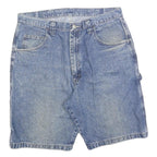 WRANGLER Mens Denim Blue Casual Shorts L W36 Cotton Blend Relaxed Fit