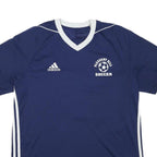 ADIDAS Mens Blue Pleasant Hill Soccer Jersey L Short Sleeve V-Neck Sports