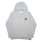 FIFA Mens Grey Cotton Blend Hoodie XL World Cup Qatar 2022 Germany Emblem