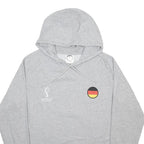 FIFA Mens Grey Cotton Blend Hoodie XL World Cup Qatar 2022 Germany Emblem