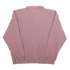 TEDDI SPORT Womens Pink Jacket L Polyester Plain Zip Zip-Up Casual lightweight